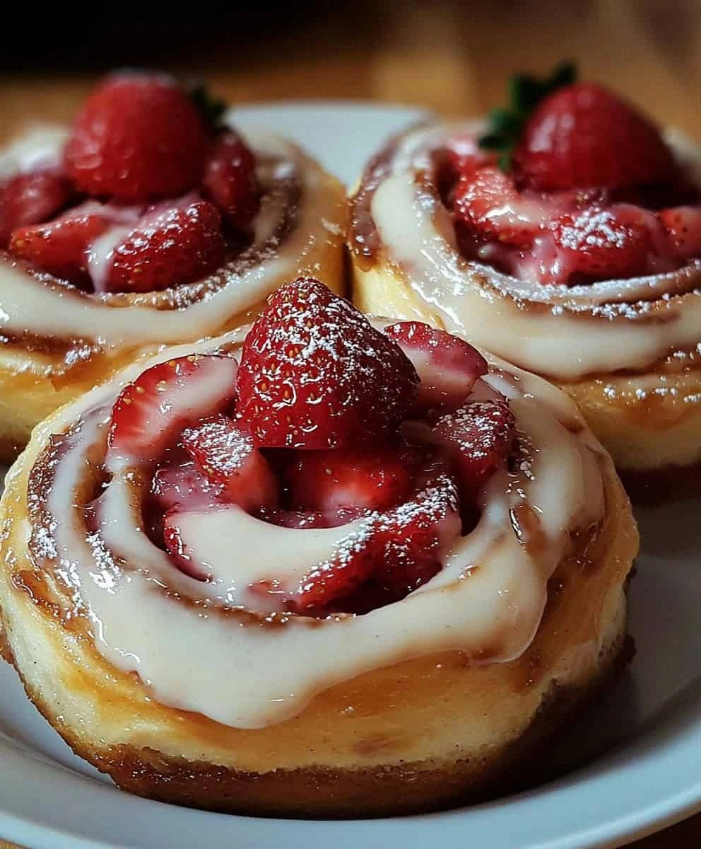 Strawberry Cheesecake Cinnamon Rolls: A Delicious Twist on a Classic Treat
