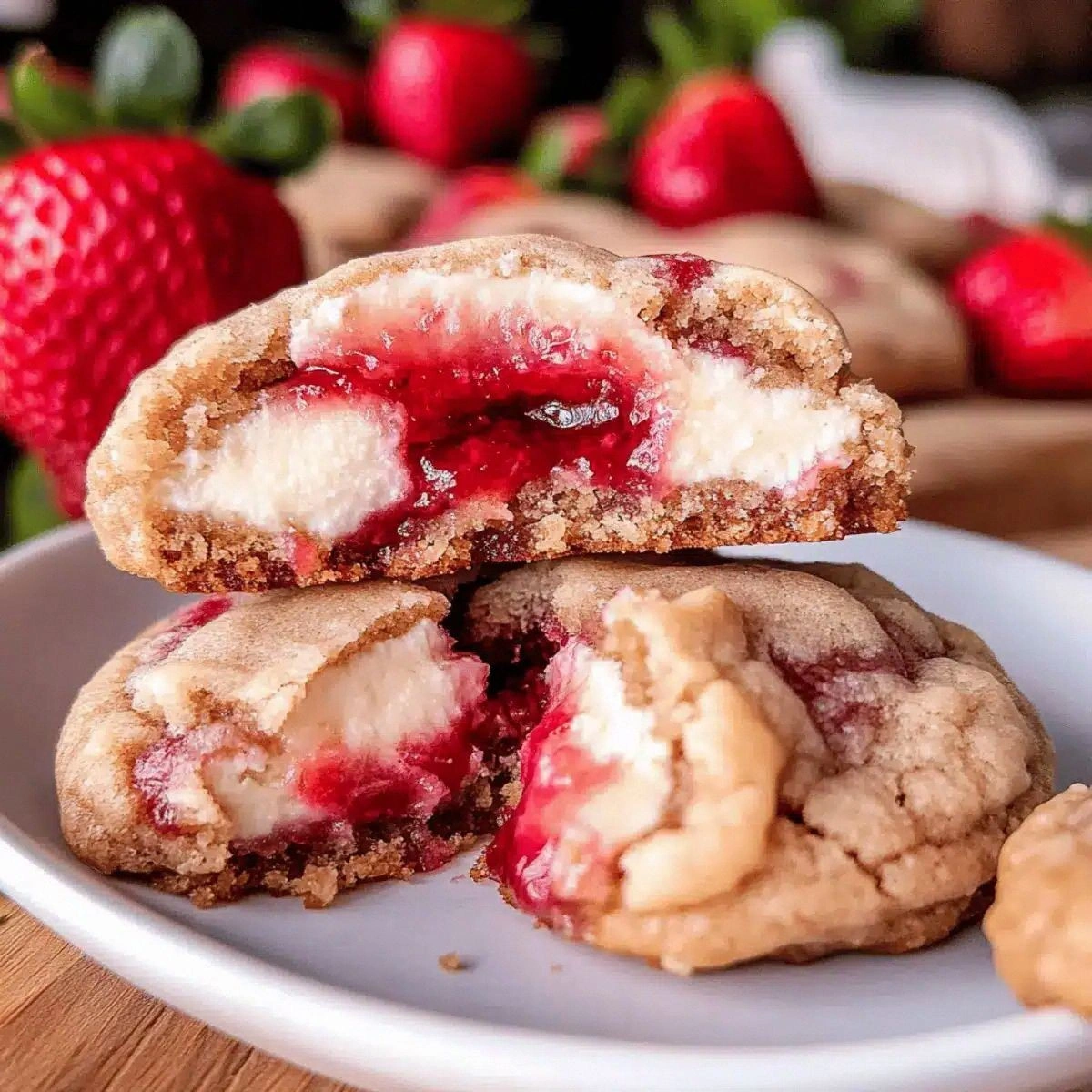 Strawberry Cheesecake Cookies: A Dreamy Dessert Delight
