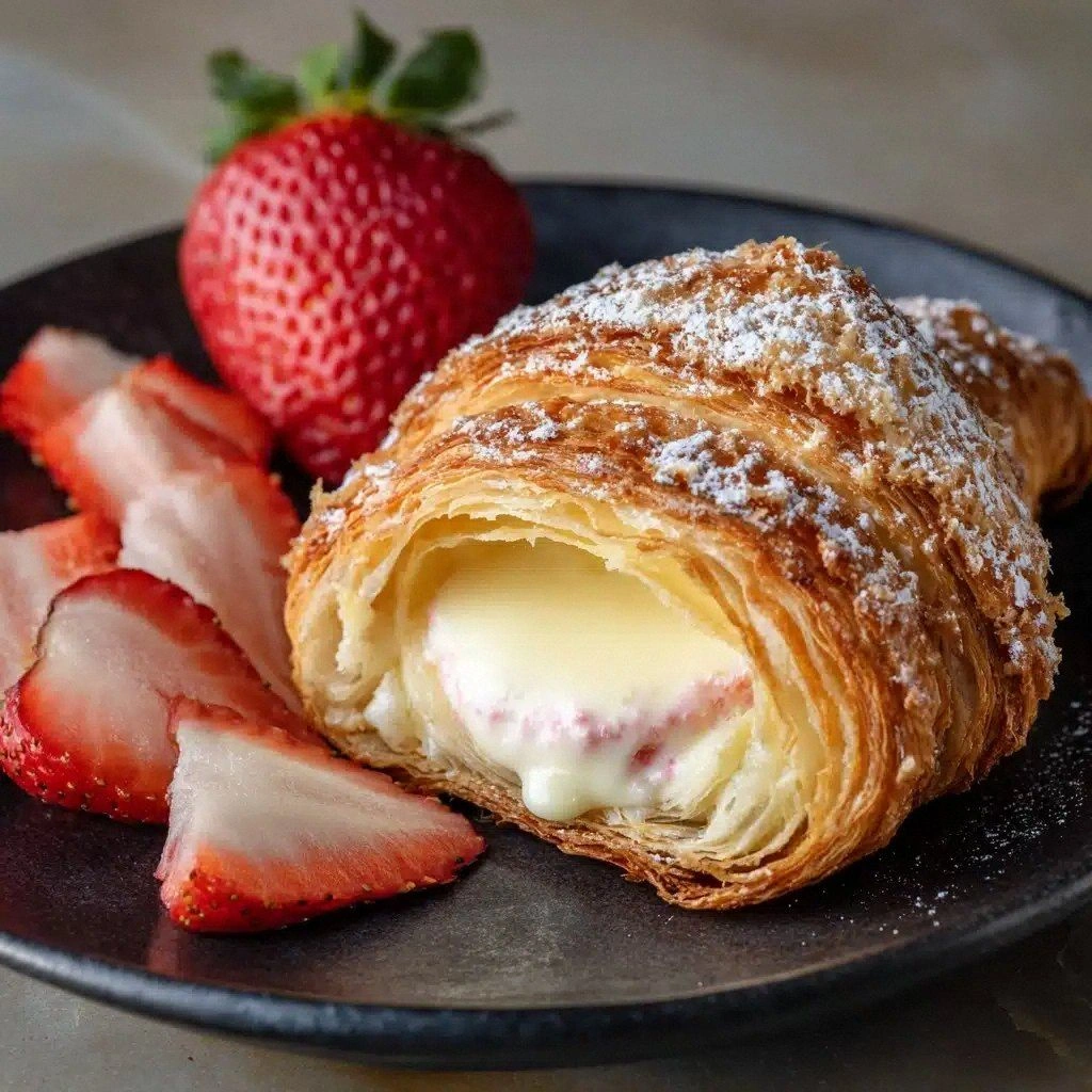 Strawberry Cheesecake Crescent