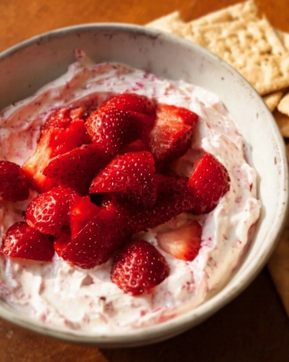 Strawberry Cheesecake Dip