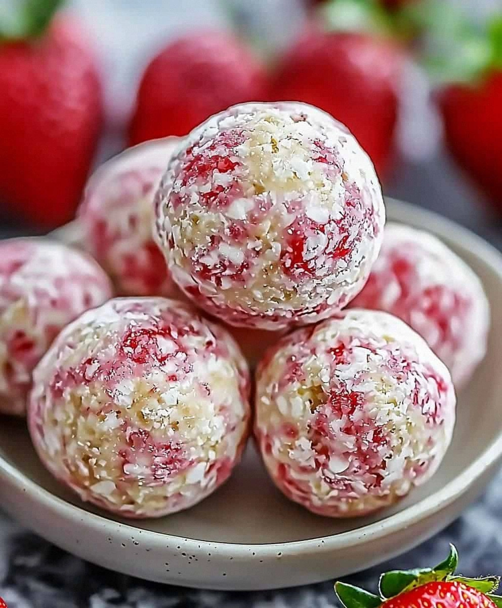 Strawberry Cheesecake Protein Balls: A Delicious and Healthy Snack Recipe