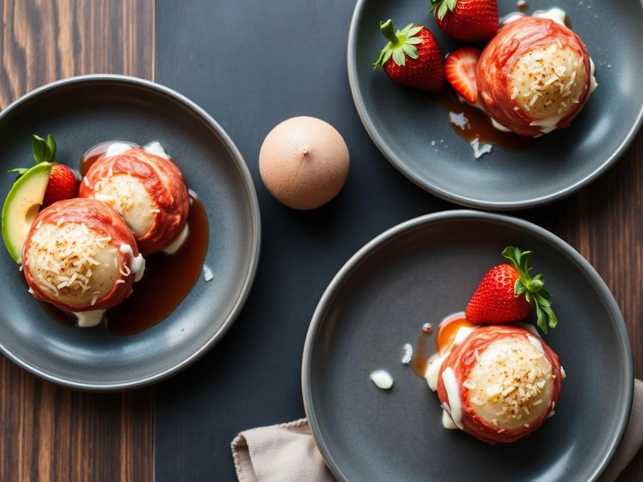 Strawberry Coconut Fat Bombs
