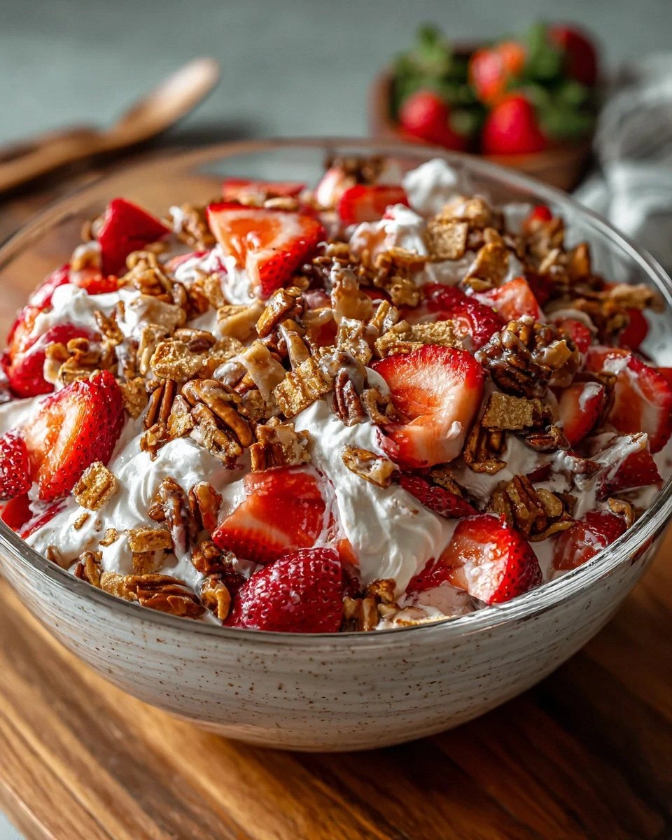Strawberry Crackle Salad