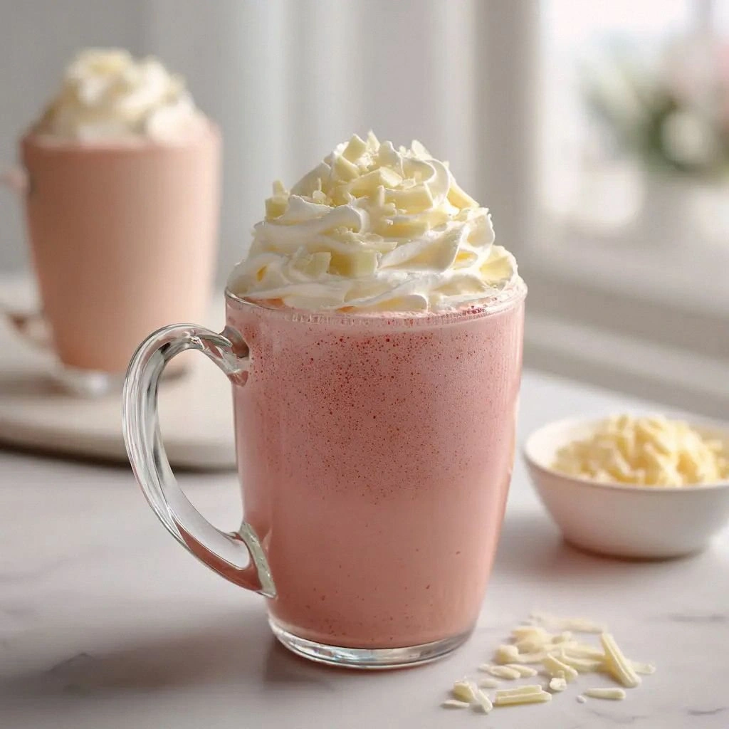 Strawberry Hot Chocolate: A Cr