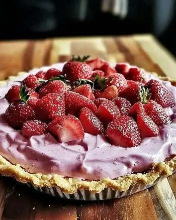 Strawberry Icebox Pie: A Delicious No-Bake Treat!