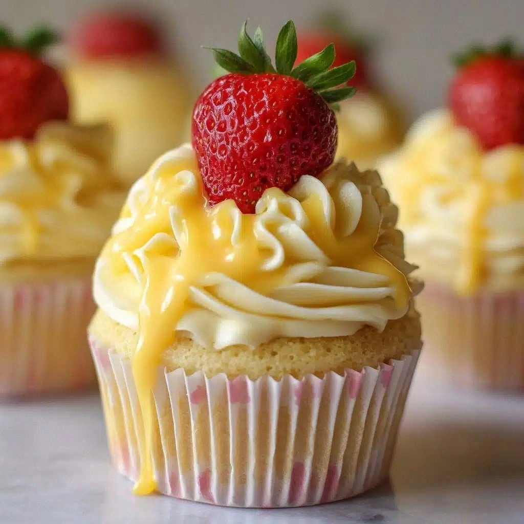 Strawberry Mango Cupcakes Reci