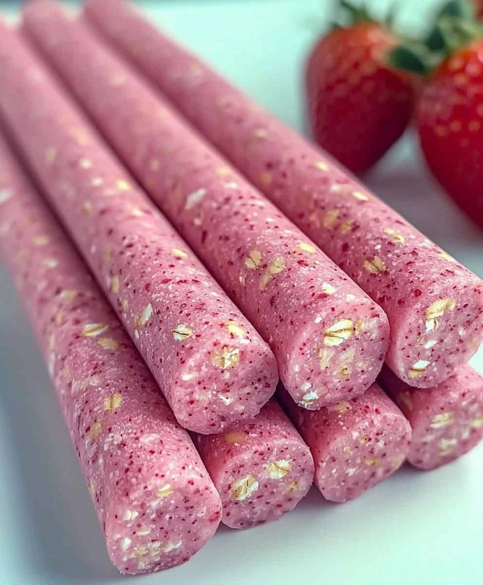 Strawberry Oat Smoothie Dogs: A Healthy & Delicious Treat