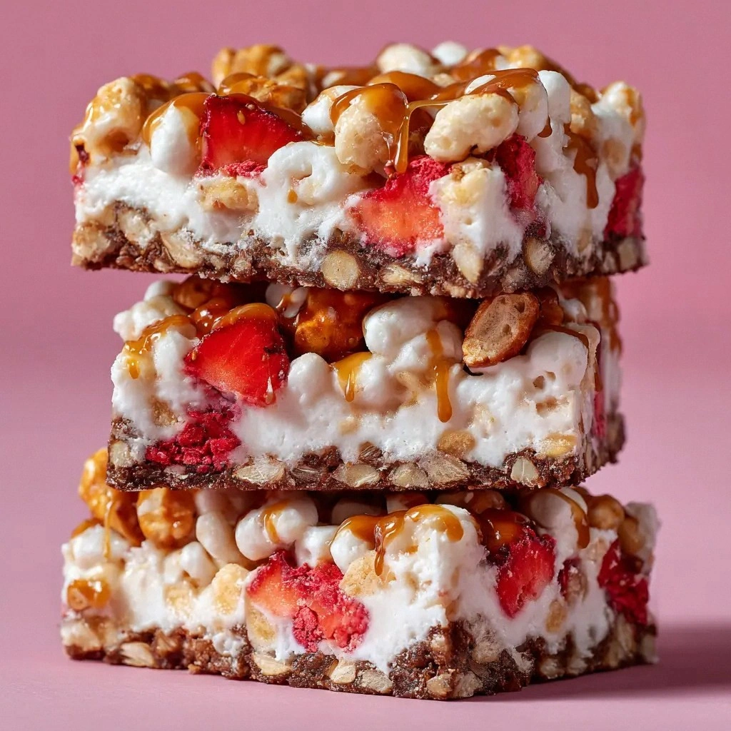 Strawberry Pretzel Marshmallow