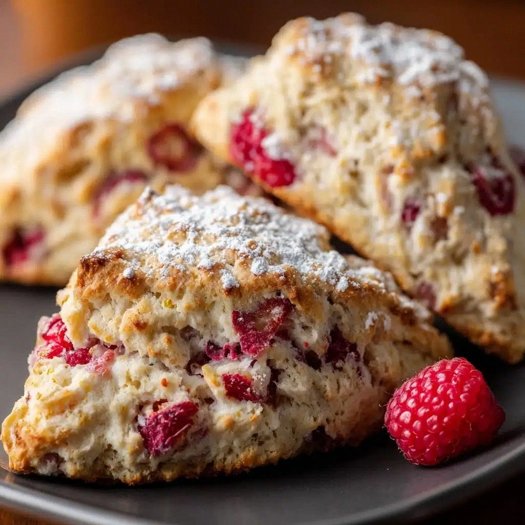Strawberry Rhubarb Scones Reci
