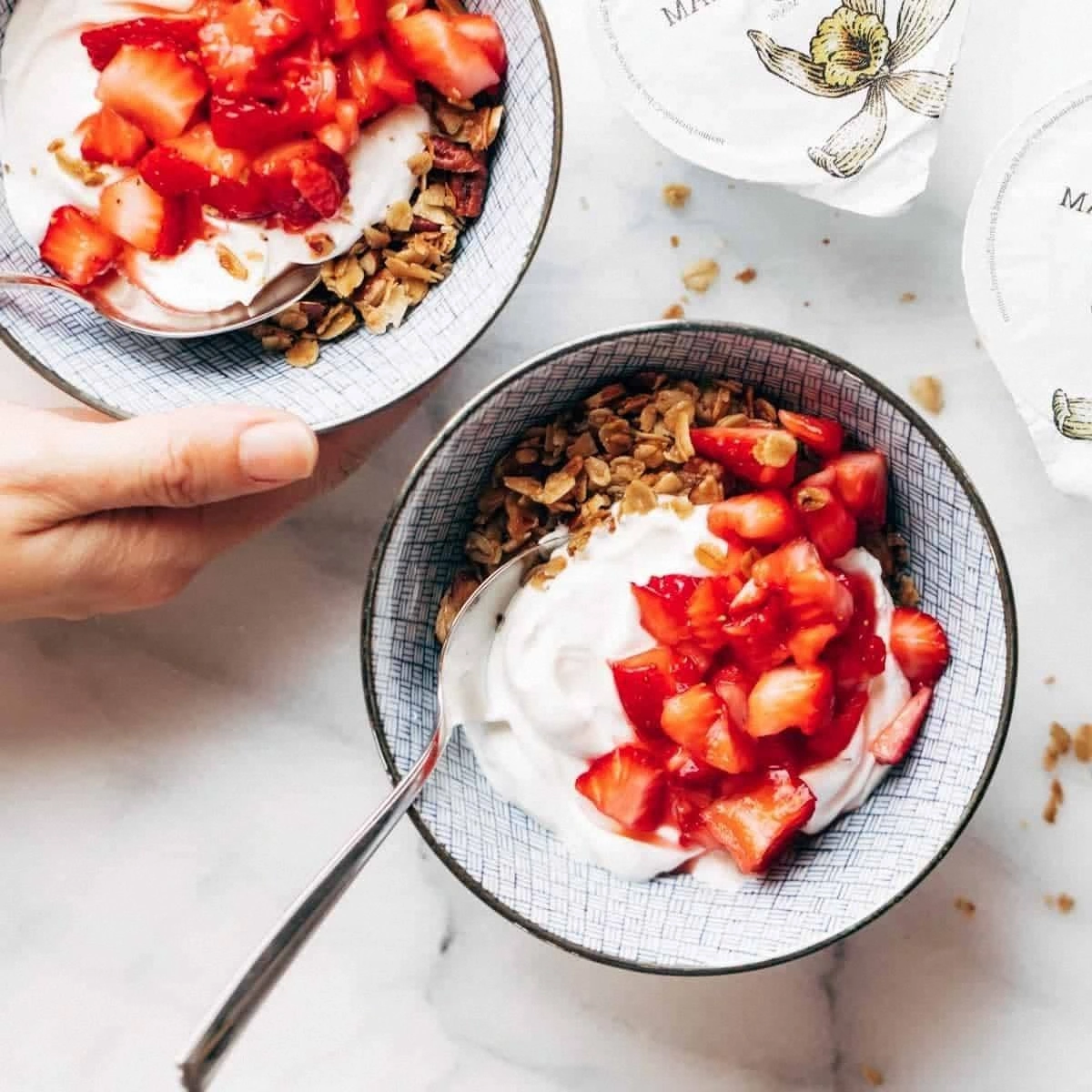 Strawberry Shortcake Yogurt Bo