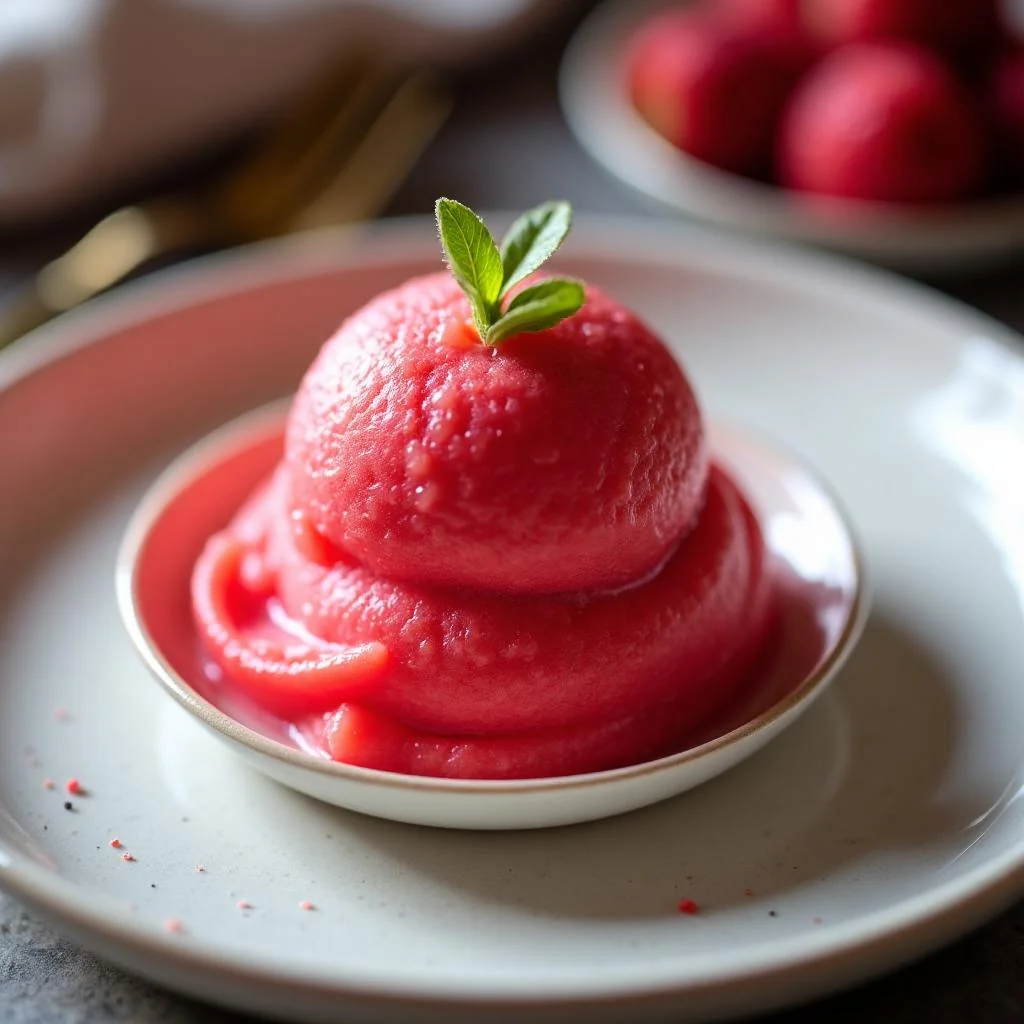 Strawberry Sorbet