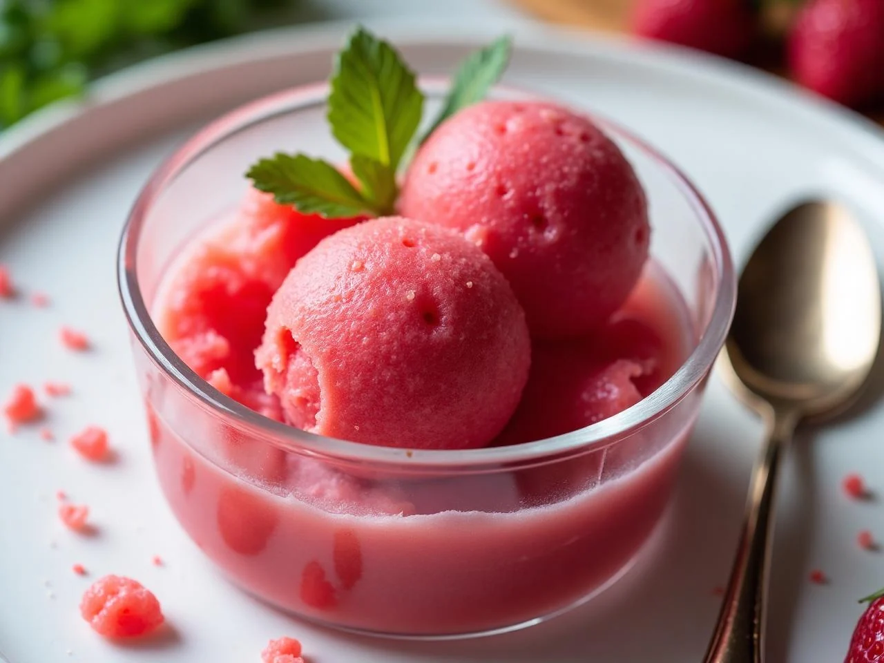 Strawberry Sorbet