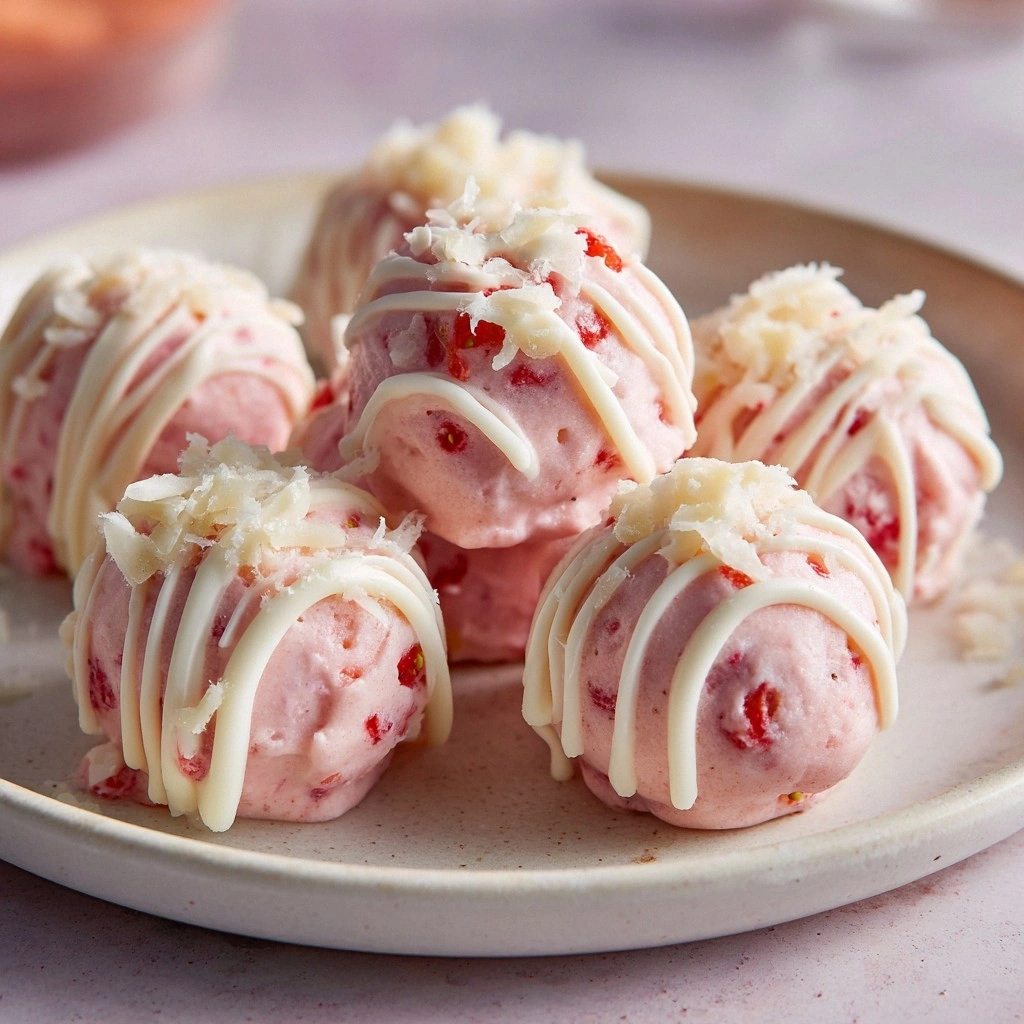 Strawberry Yogurt Dots with Wh