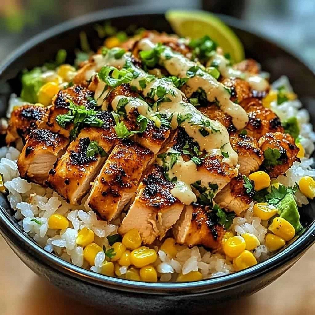 Street Corn Chicken Bowl: A Flavorful & Easy Recipe