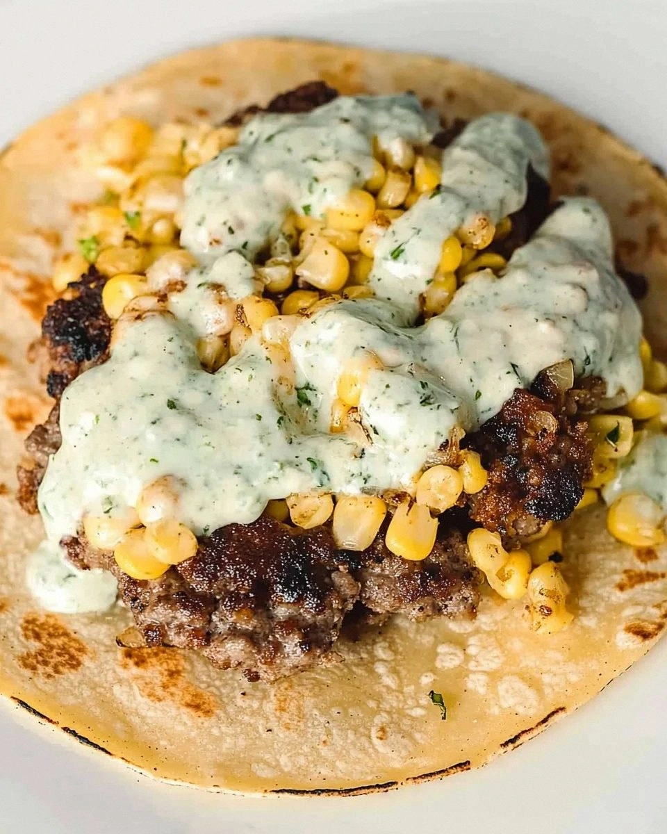 Street Corn Smash Burger Tacos: The Ultimate Comfort Fusion