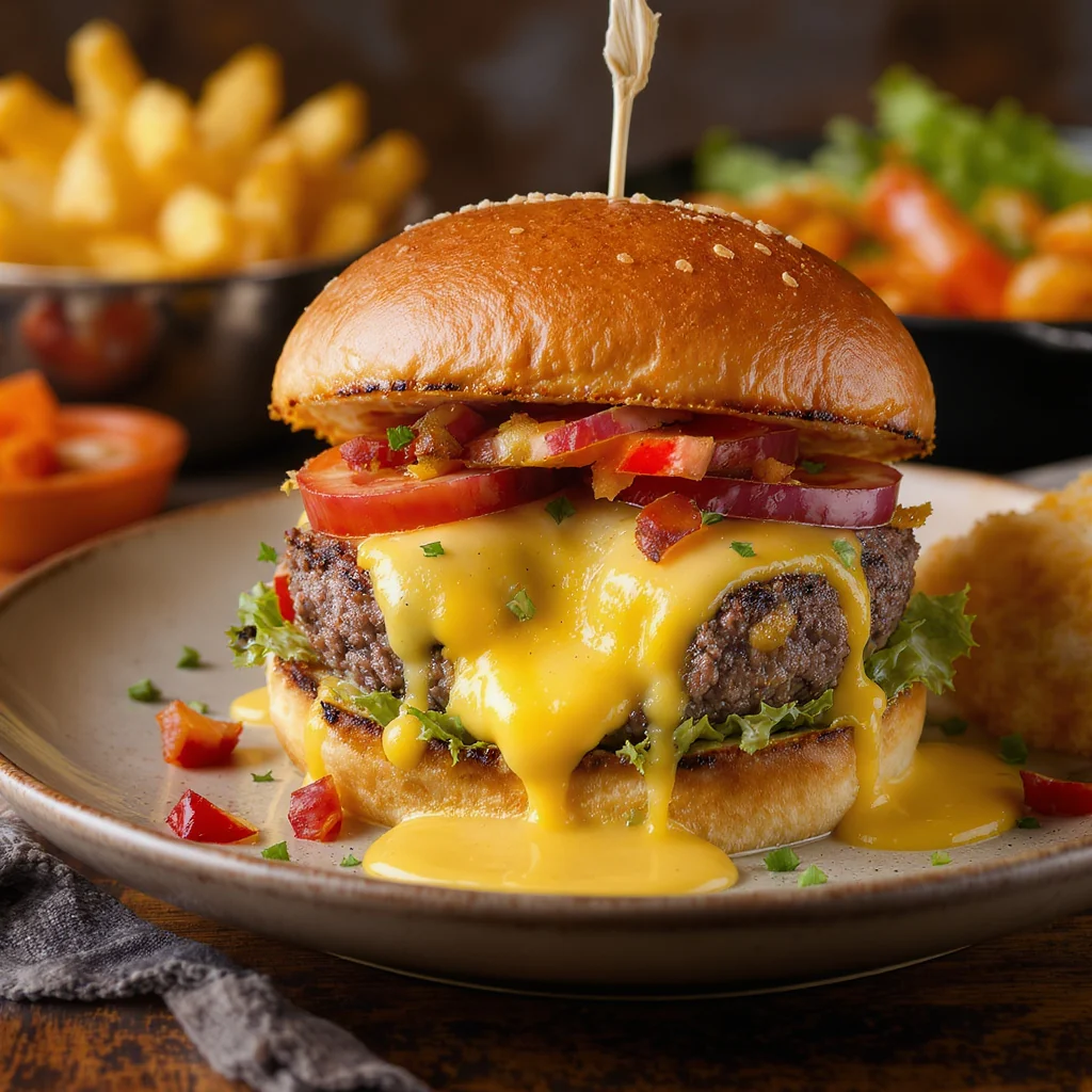 Stuffed Cheeseburgers