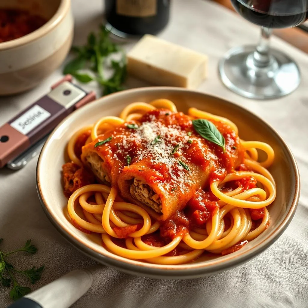 Stuffed Manicotti