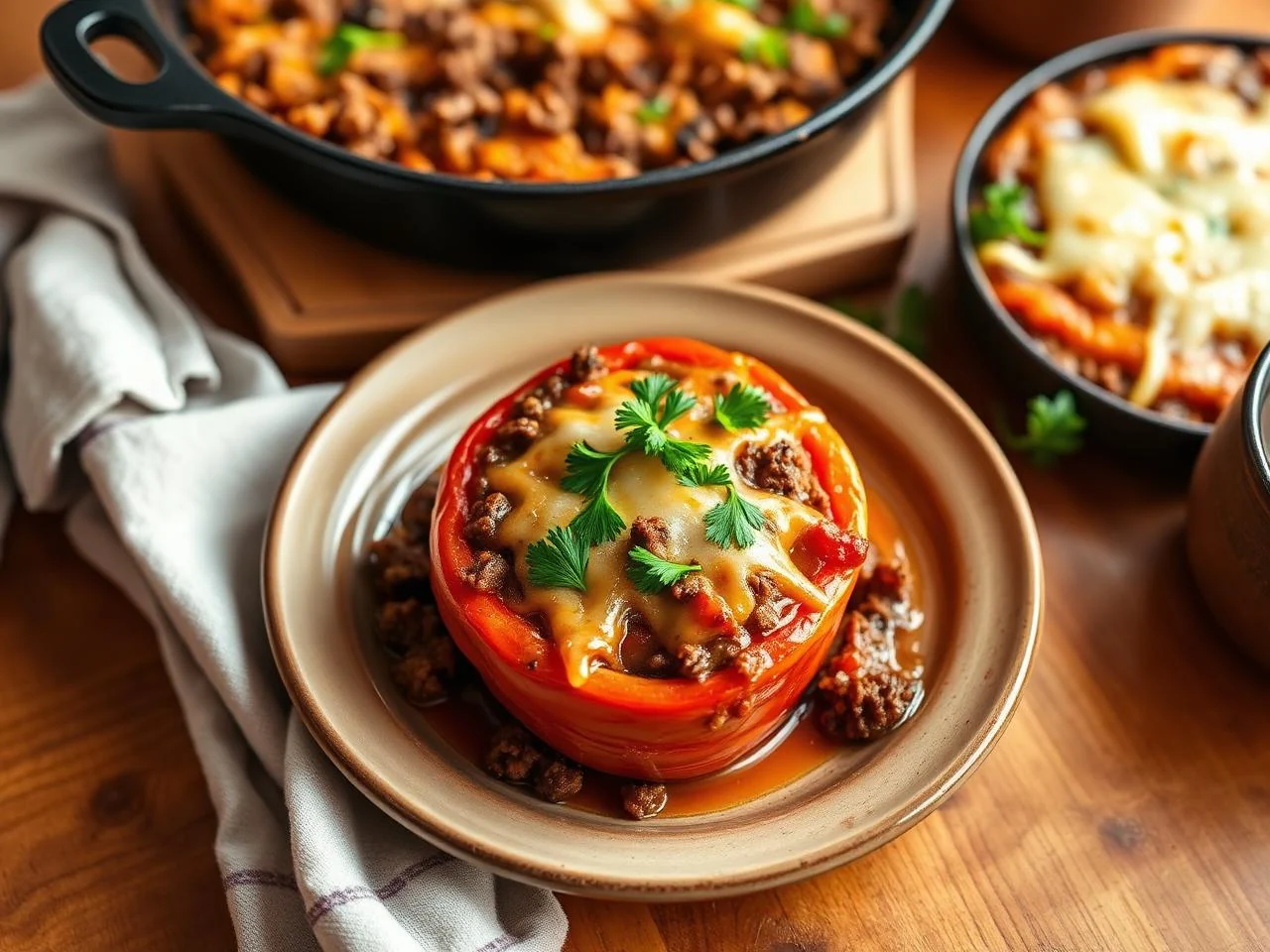 Stuffed Peppers Casserole