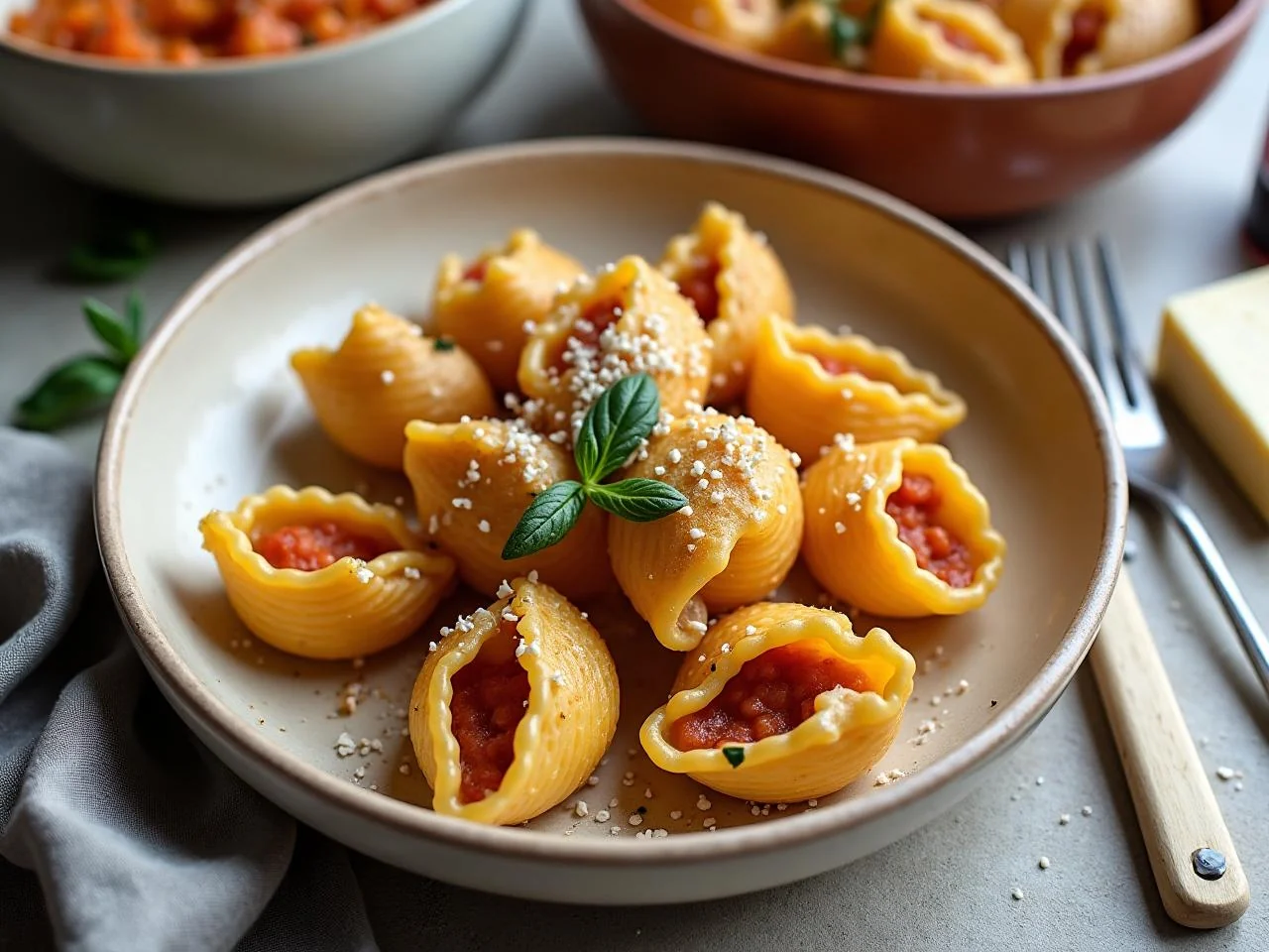 Stuffed Shells with Ricotta
