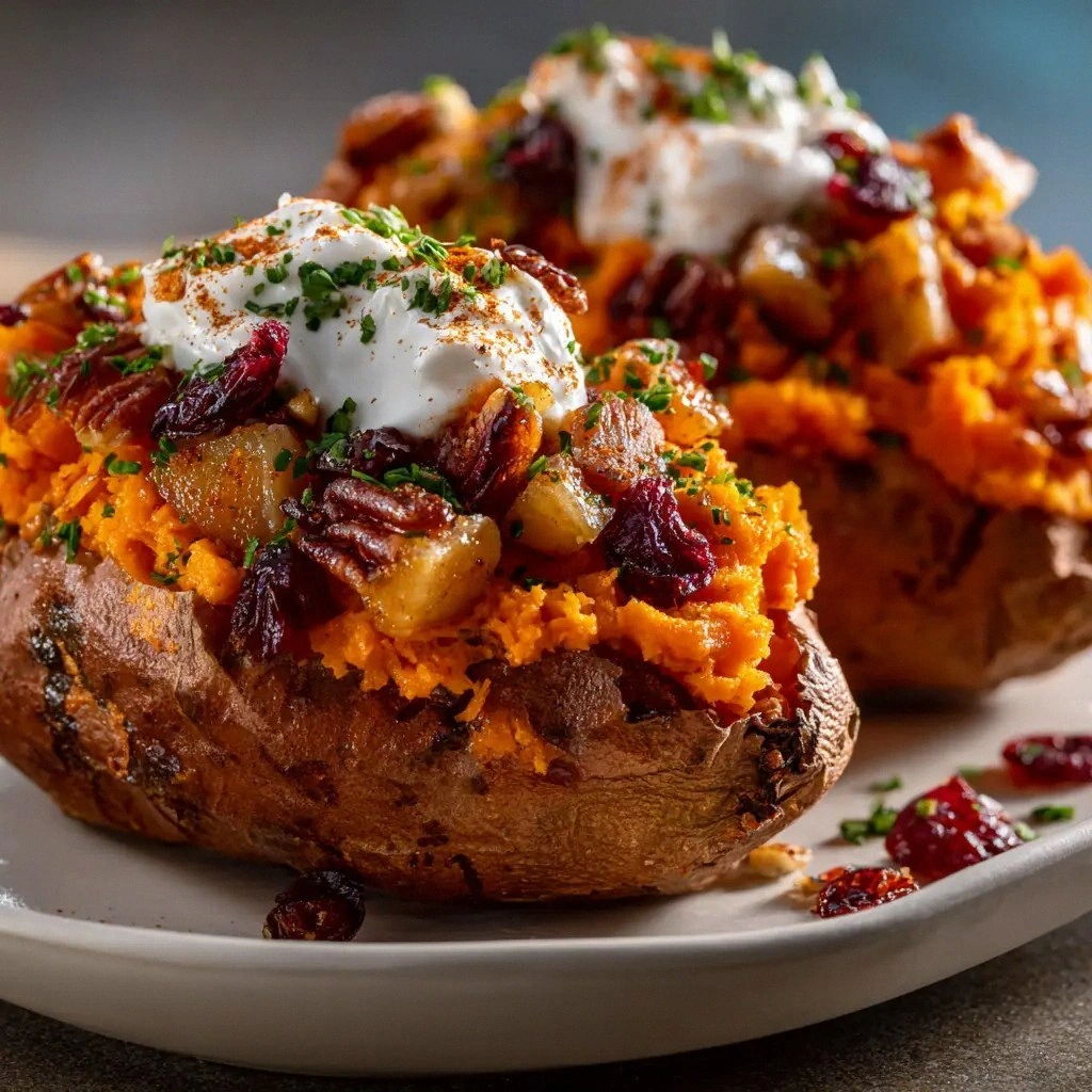 Stuffed Sweet Potatoes (The Ul