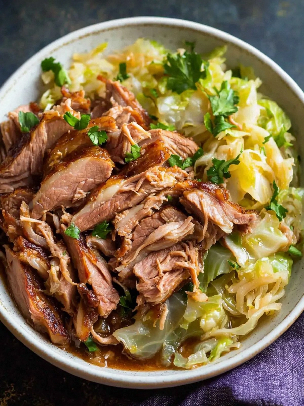 Succulent Kalua Pork and Cabba