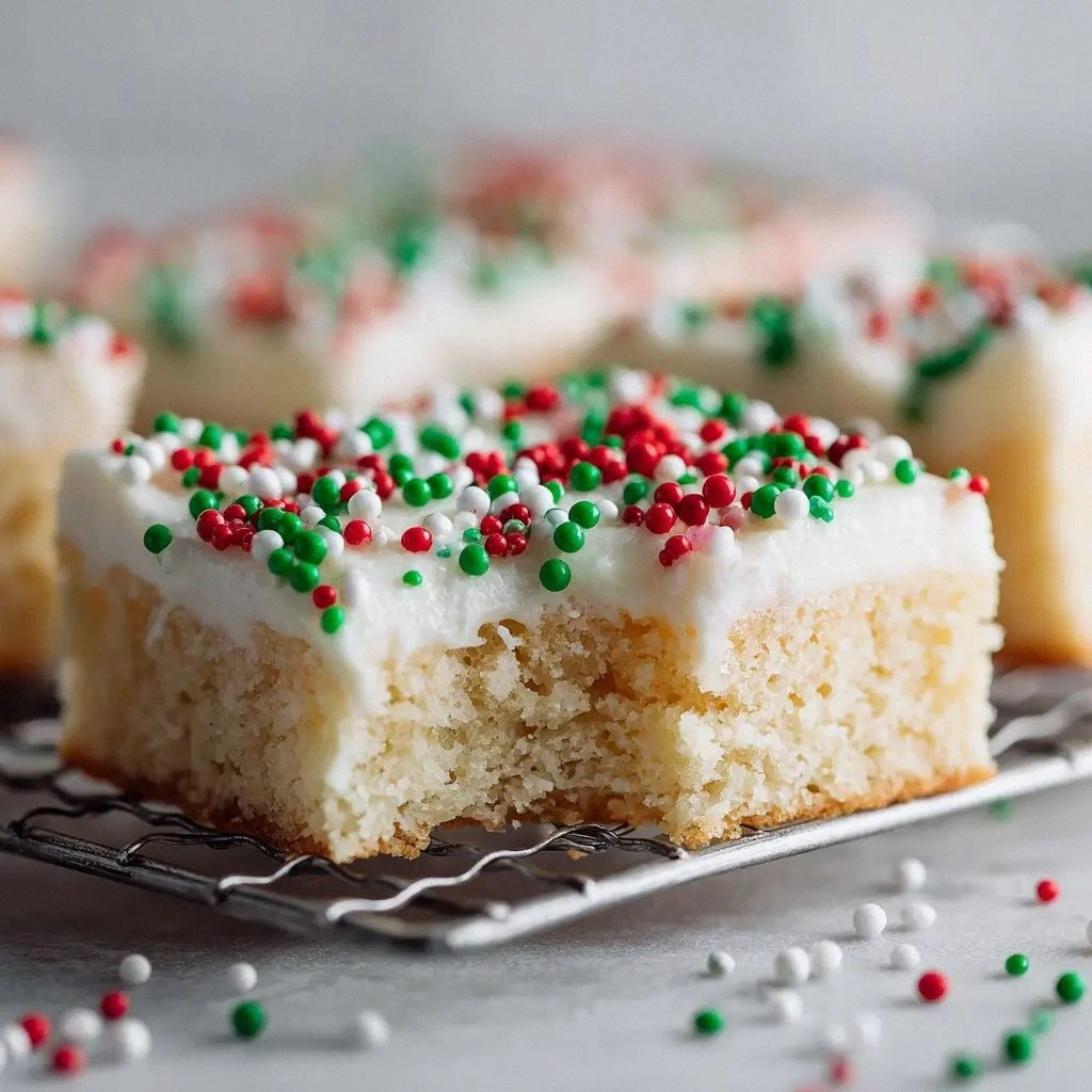 Sugar Cookie Bars: The Easiest
