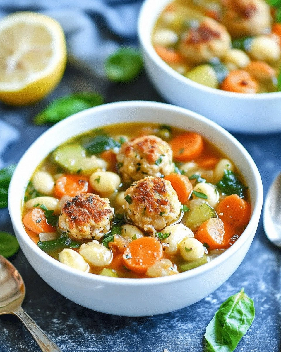 Summer Minestrone with Turkey 