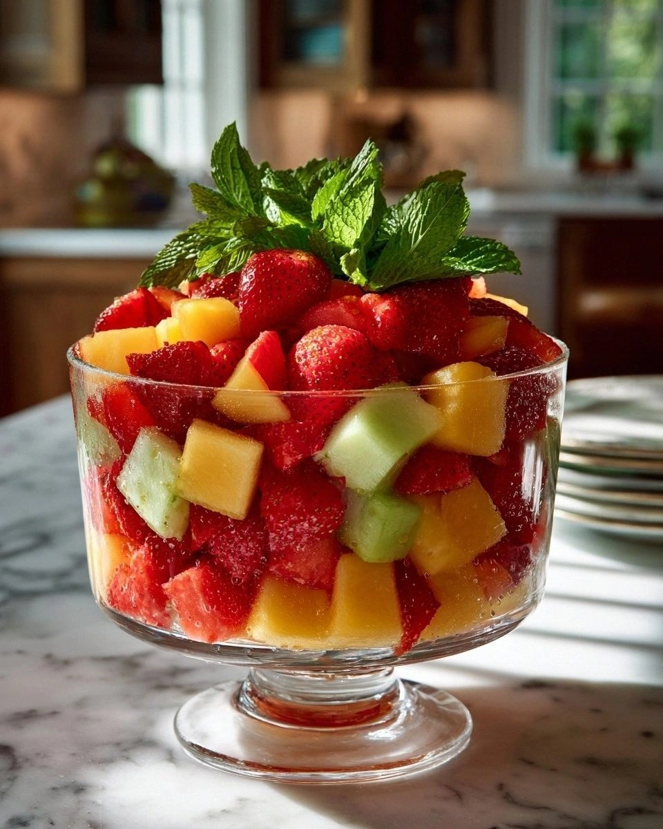 Summer Peach Fruit Salad: A Re