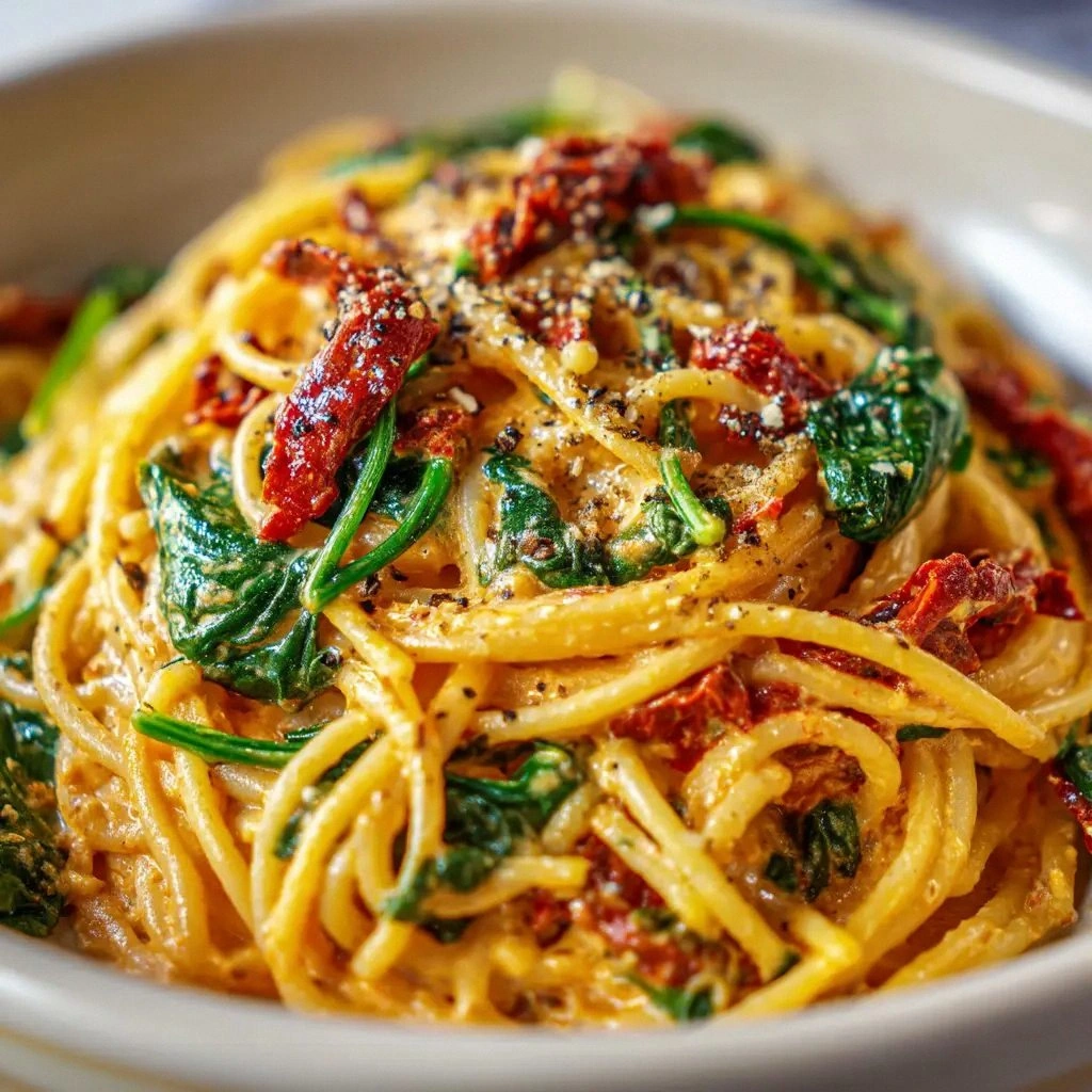 Sun-Dried Tomato Cream Sauce: 
