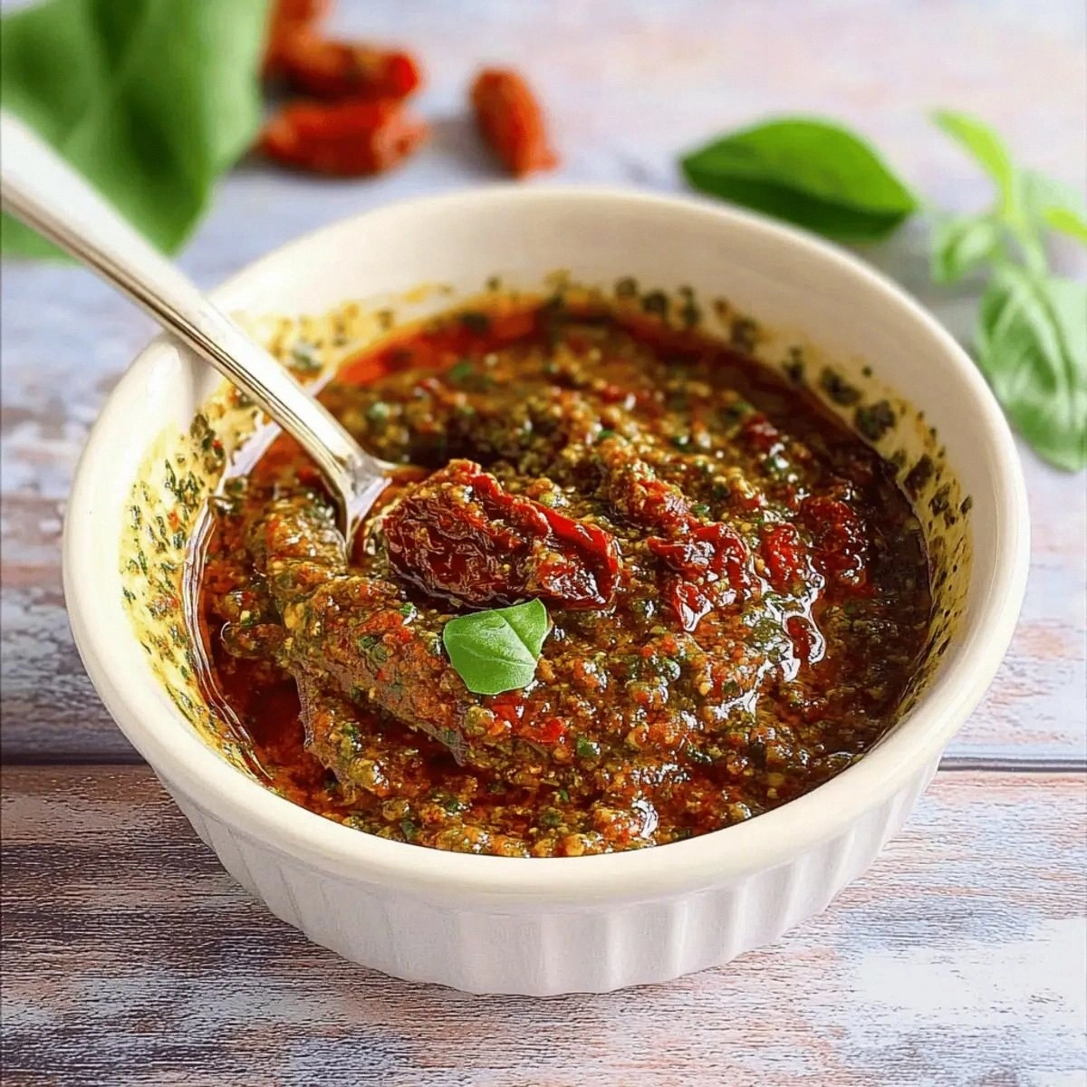 Sun Dried Tomato Pesto Sauce: Flavorful Vegan Delight