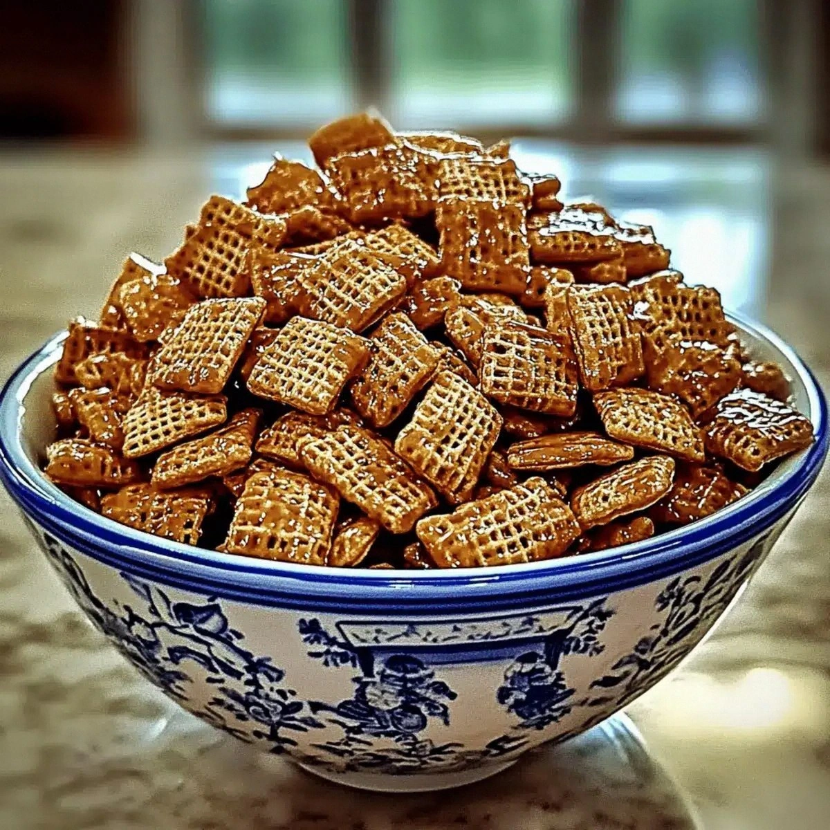 Sweet and Salty Toffee Chex Mix for Craving Satisfaction