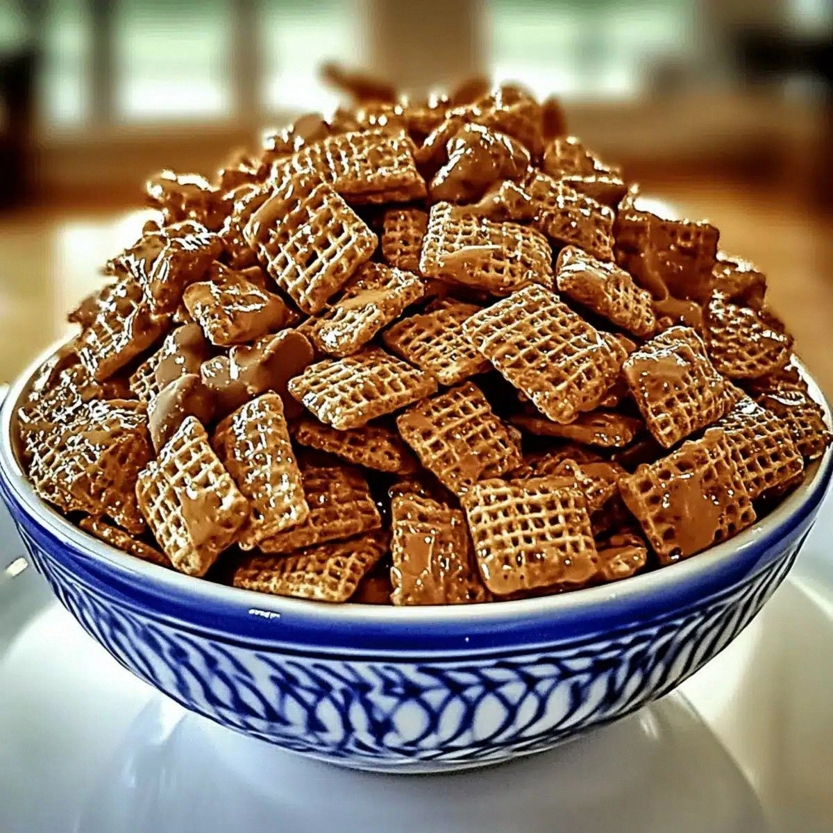 Sweet and Salty Toffee Chex Mi