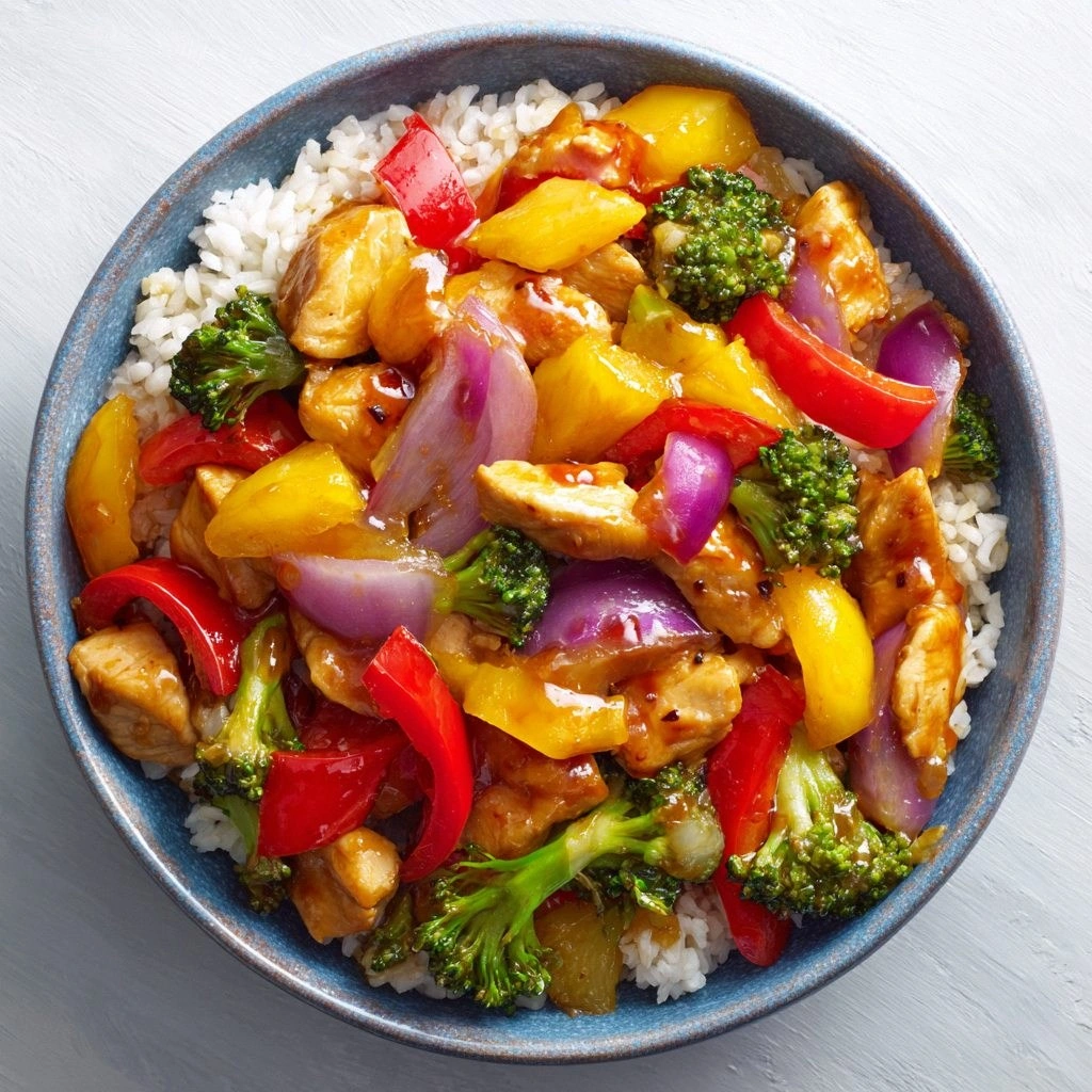 Sweet and Sour Chicken Stir-Fr