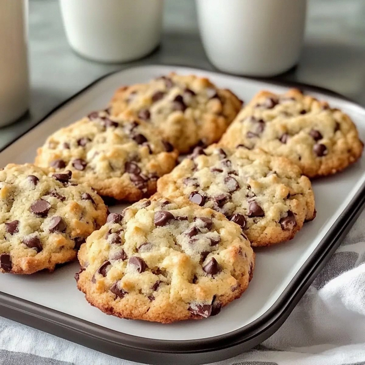 Sweet Chocolate Chip and Toffee Shortbread Cookies Bliss