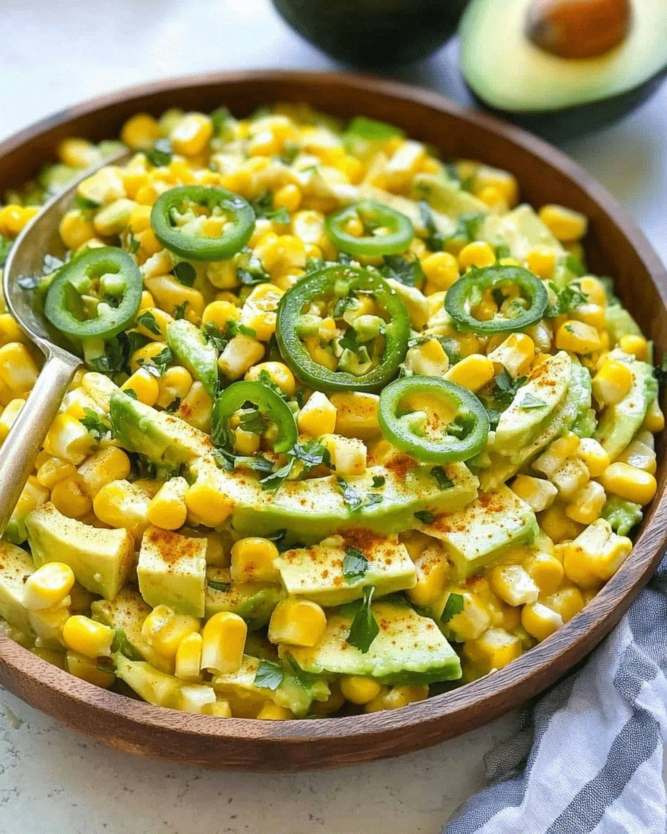 Sweet Corn Avocado Salad