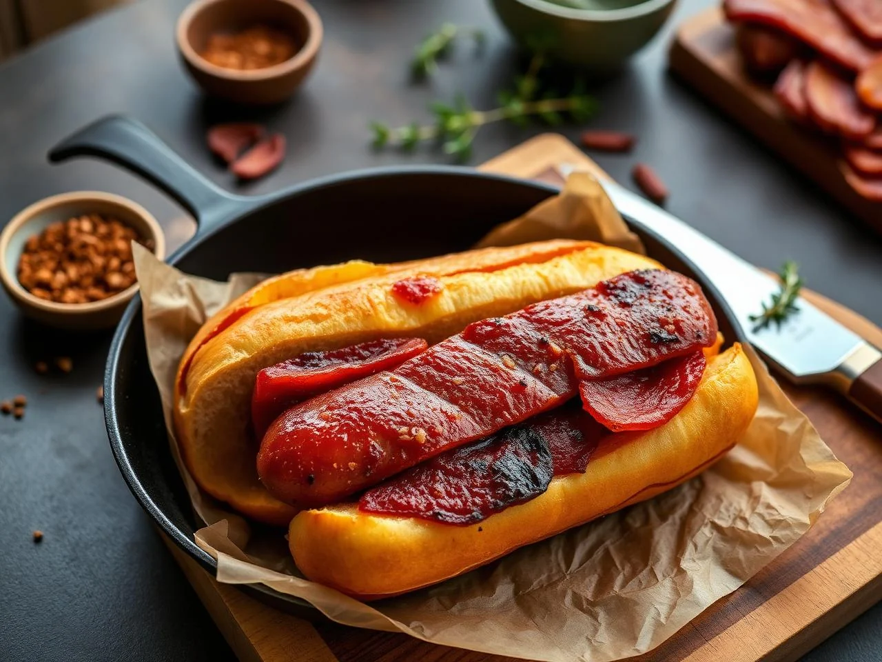 Sweet Italian Sausage And Pepper Subs