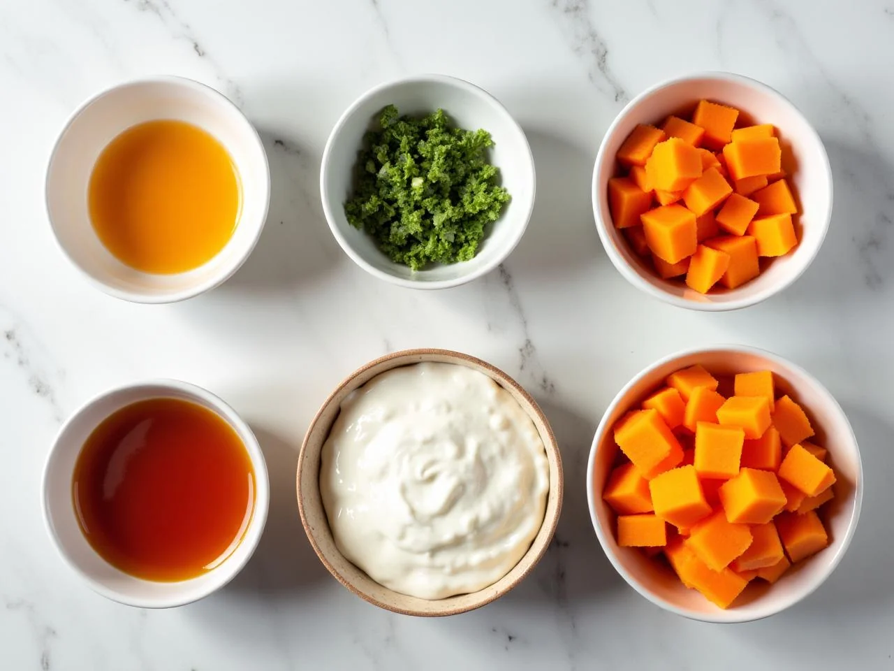 Ingredients for Sweet Potato Casserole