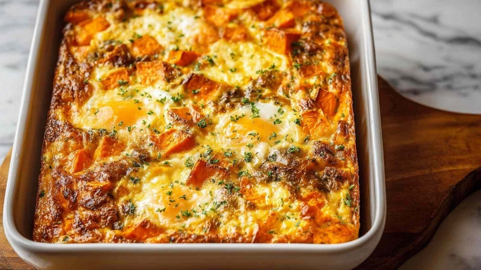 Sweet Potato Egg Casserole