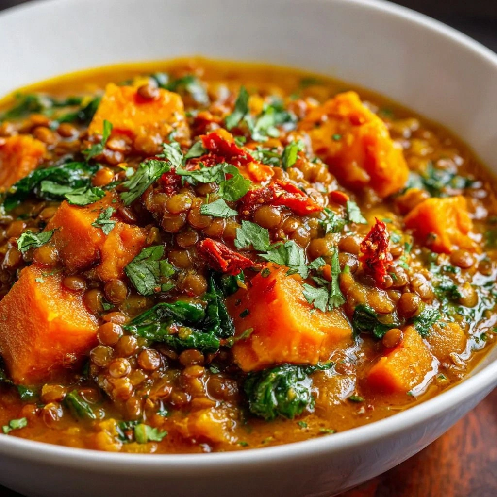Sweet Potato & Lentil Curry