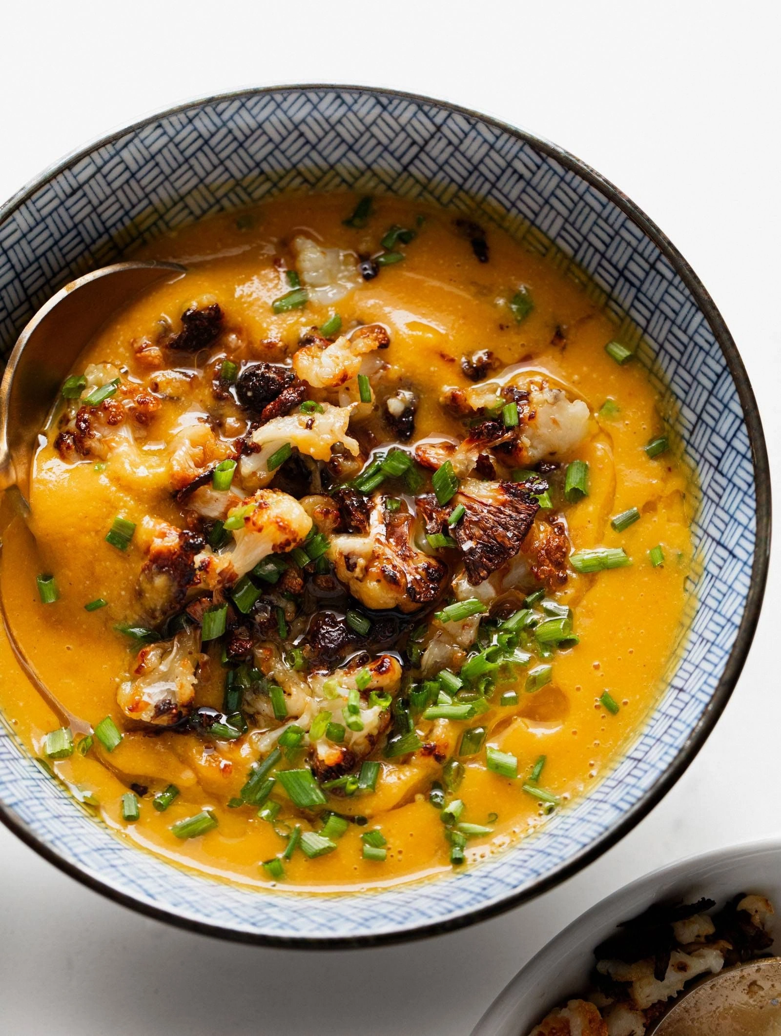 Sweet Potato Soup with Roasted