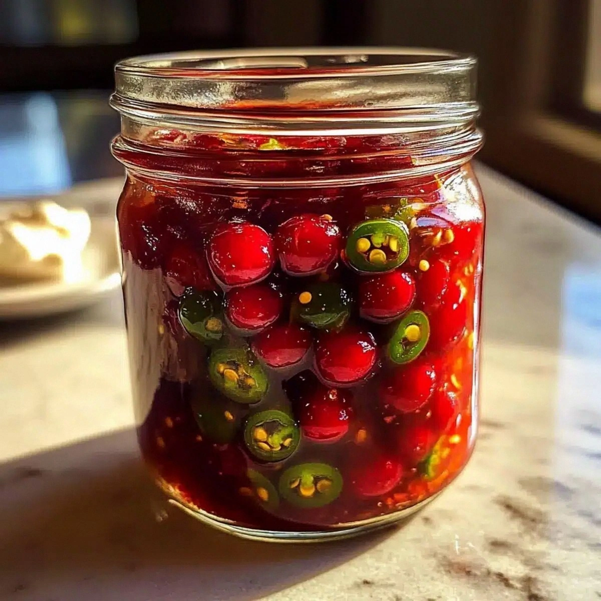 Sweet & Spicy Cranberry Jalapeño Cowboy Candy Delight