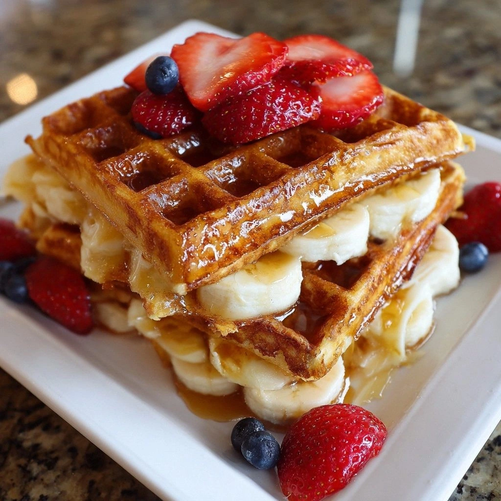 Sweet Waffle Grilled Cheese: A