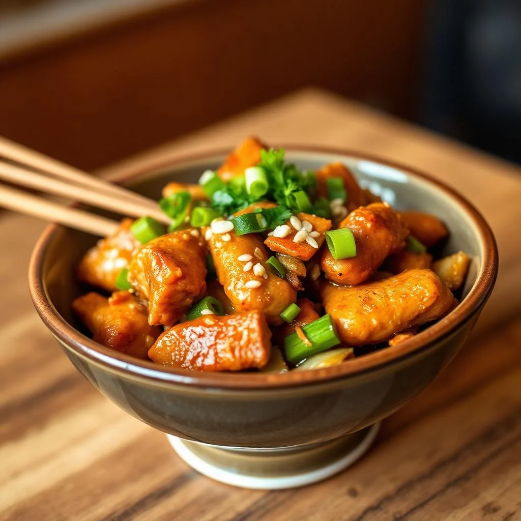 Szechuan Chicken Stir Fry