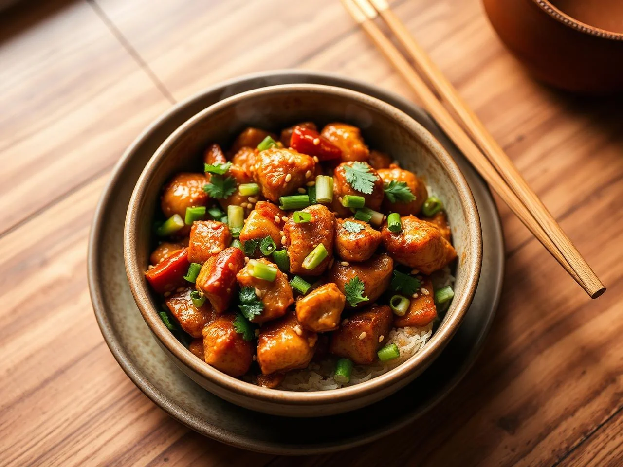 Szechuan Chicken Stir Fry