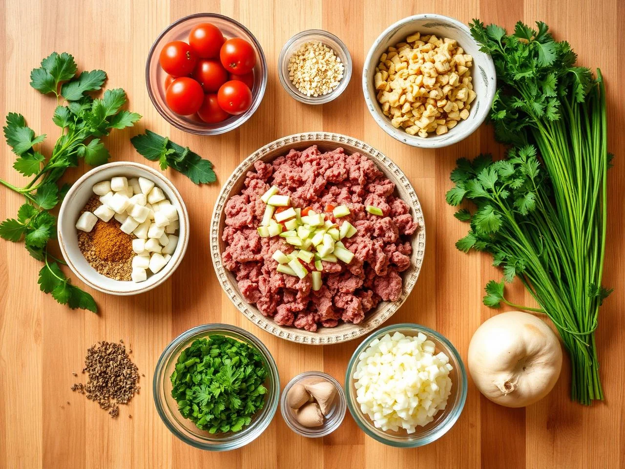 Ingredients for Taco Bake
