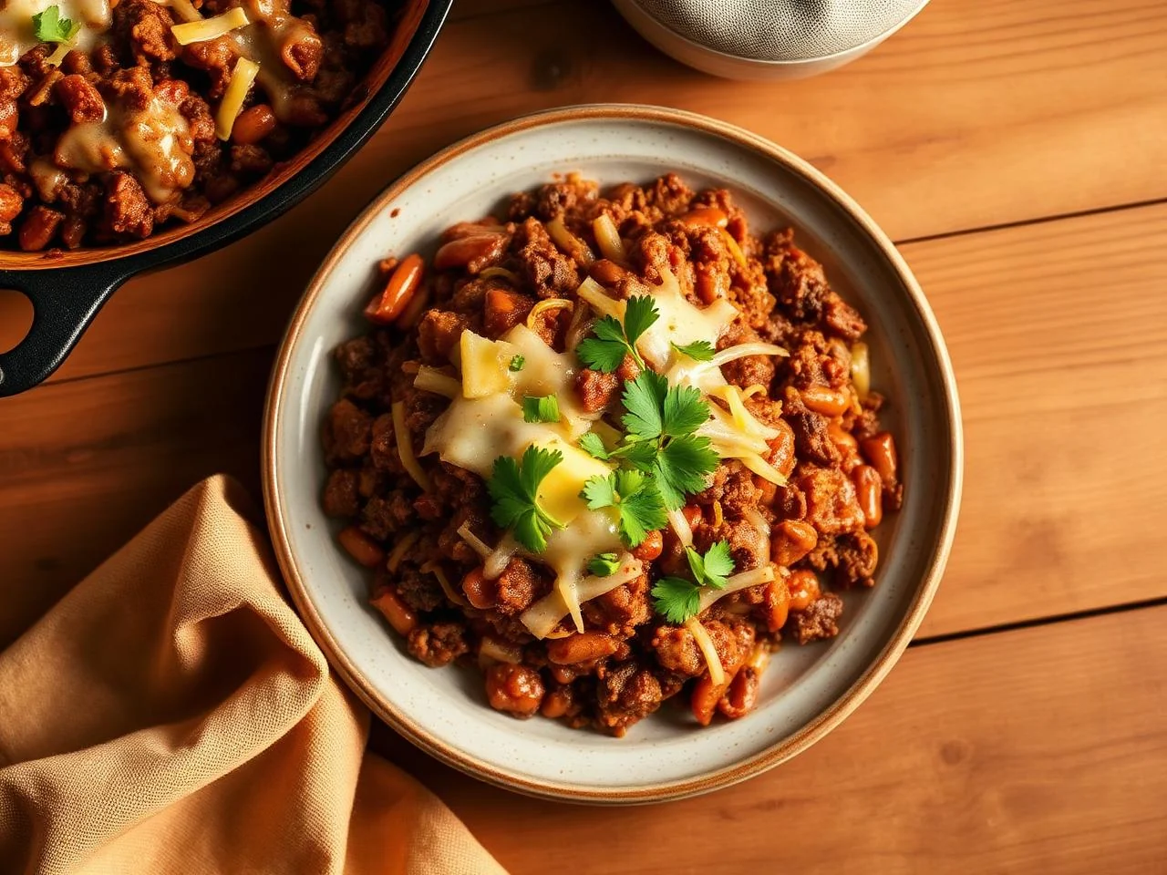 Taco Casserole With Ground Beef