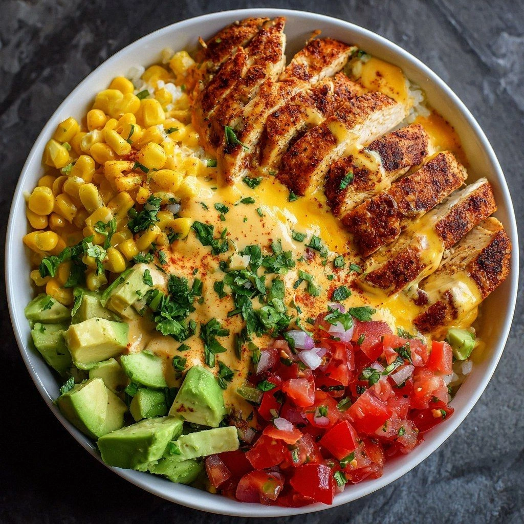 Taco Queso Chicken Cottage Che