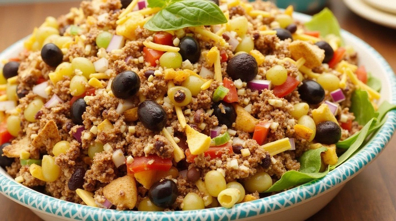 Taco Salad for a Large Crowd