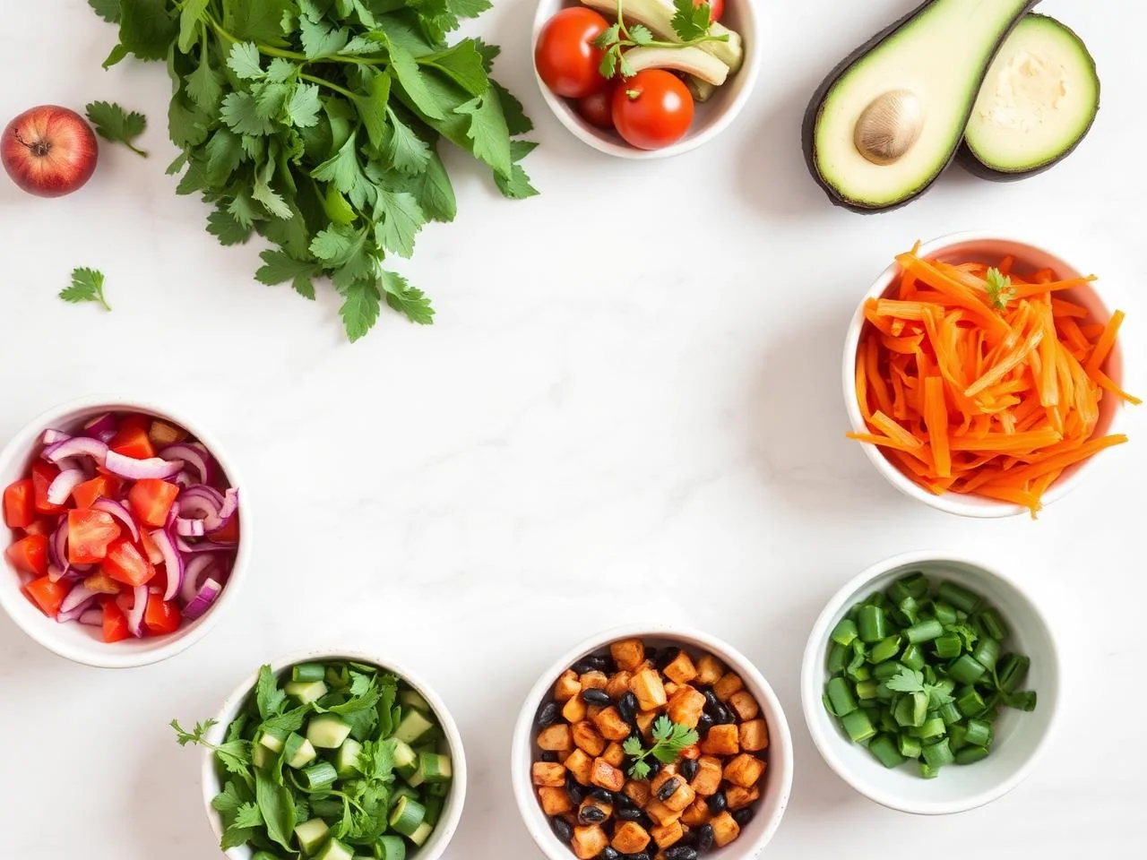 Ingredients for Taco Salad