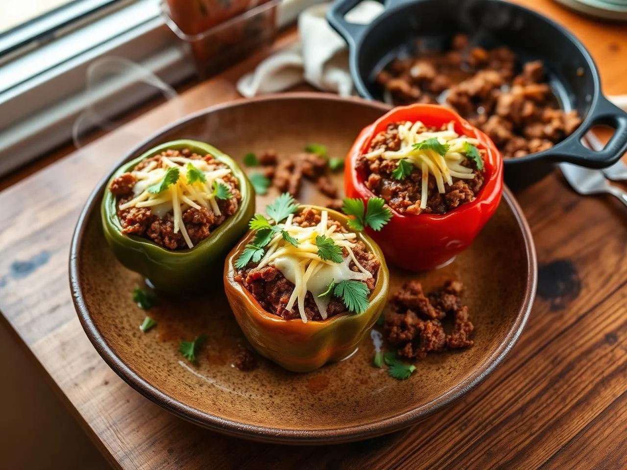 Taco Stuffed Peppers